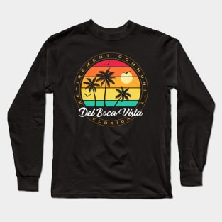 Del Boca Vista - Vintage Tv Show Long Sleeve T-Shirt